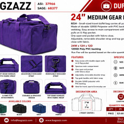 24" Medium Gear Duffel Bag