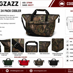 24 Pack Camouflage Cooler Bag