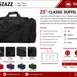 25" Classic Duffel Bag