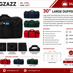 30" Large Duffel Bag