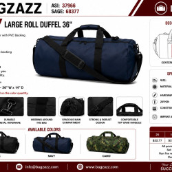 30" Camo Roll Duffel Bag