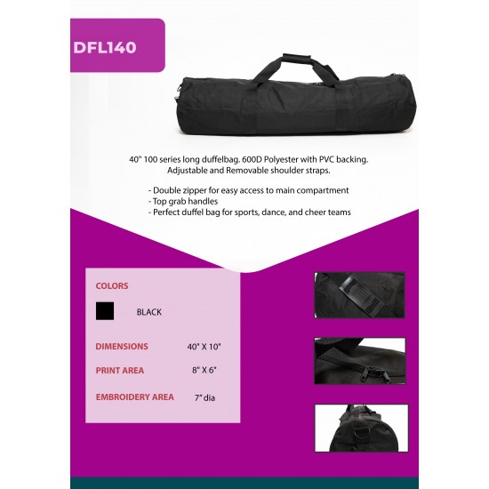 Extra Long Duffel Extra Long Duffel